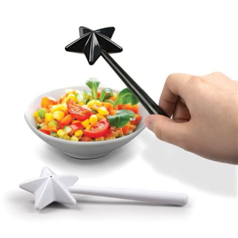 Kitchen Magic: Wand-shaped Salt and Pepper Shakers for the Avid Cook